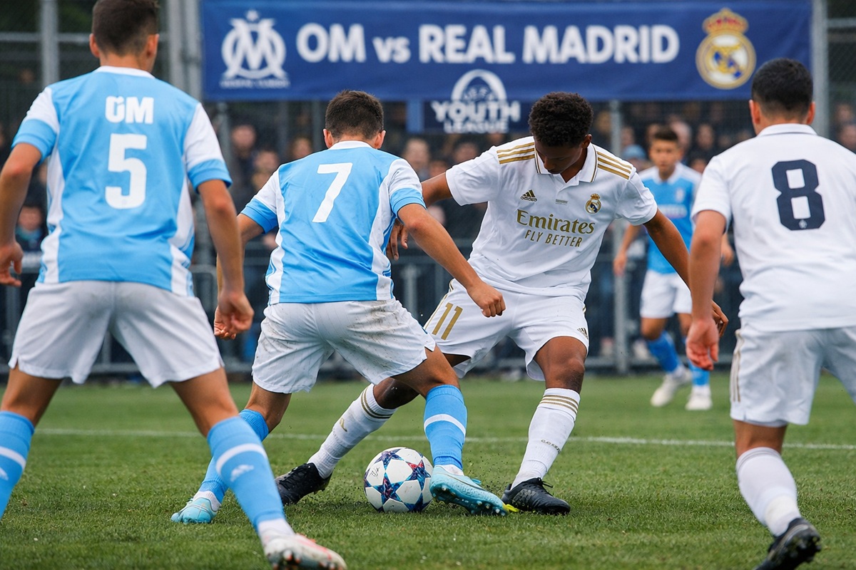 Match OM vs Real Madrid comme en Youth League