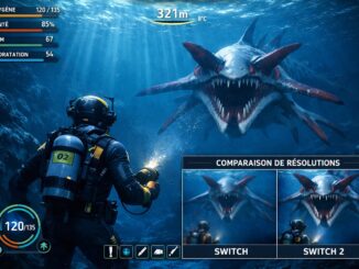 personnage équipé comme le protagoniste de Subnautica