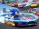 Sonic le hérisson dans un jeu comme Sonic Racing: CrossWorlds