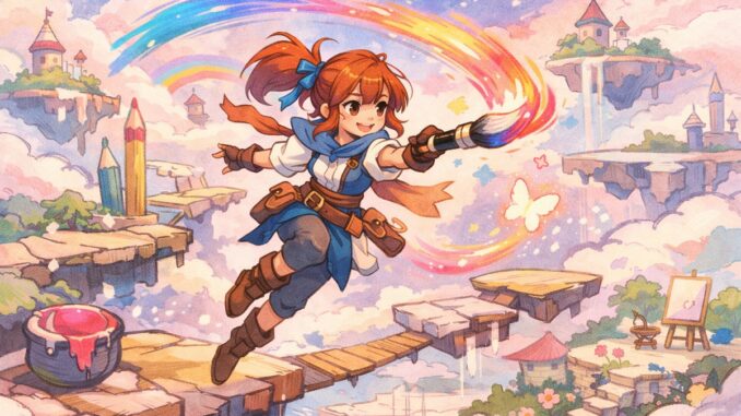 personnage inspiré de l’héroïne du jeu Constance