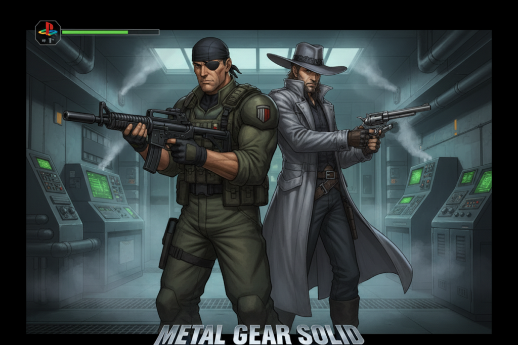 Des personnages similaires à ceux de Metal Gear Solid