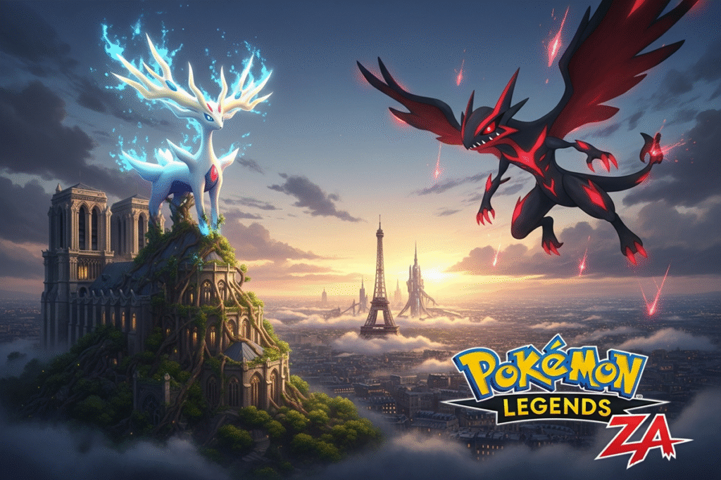 Des Pokémons comme dans le jeu Pokémon ZA