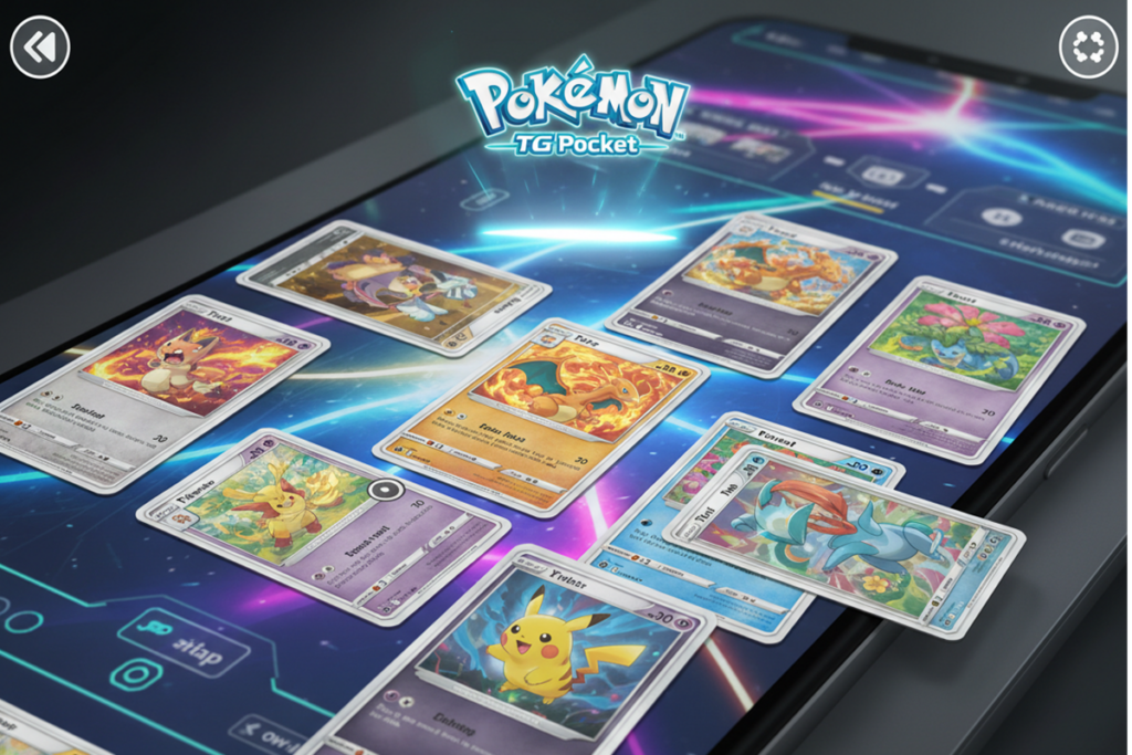 Un jeu de cartes similaire au jeu Pokémon TCG Pocket