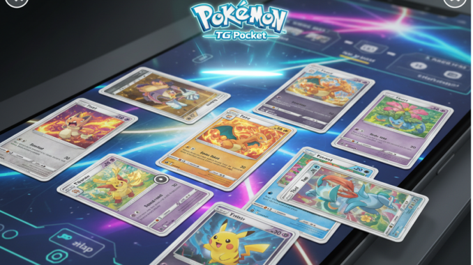 Un jeu de cartes similaire au jeu Pokémon TCG Pocket