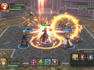 scène de combat tactique d’un jeu comme Trails in the Sky 2nd Chapter