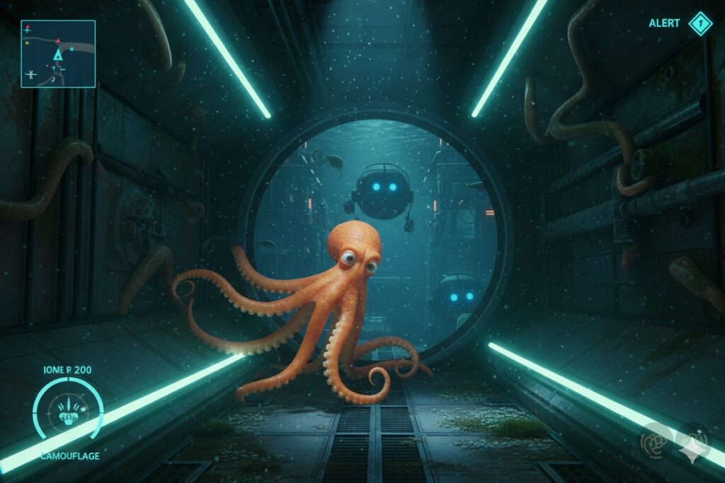 scène de gameplay d’un jeu comme Darwin's Paradox