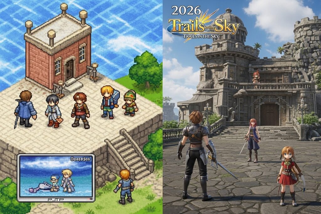 scène inspirée de Trails in the Sky 2nd Chapter