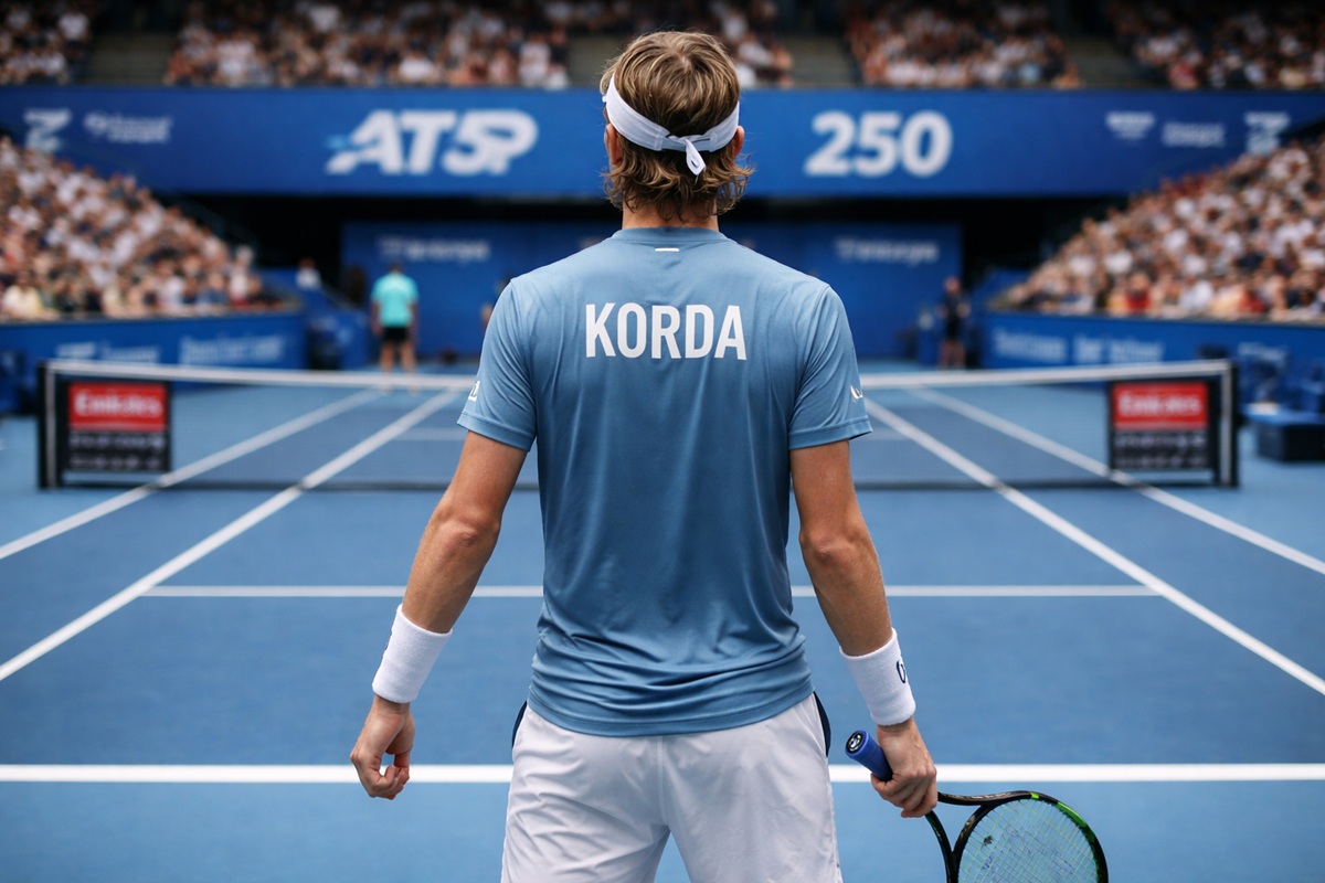 Le tennisman Sebastian Korda
