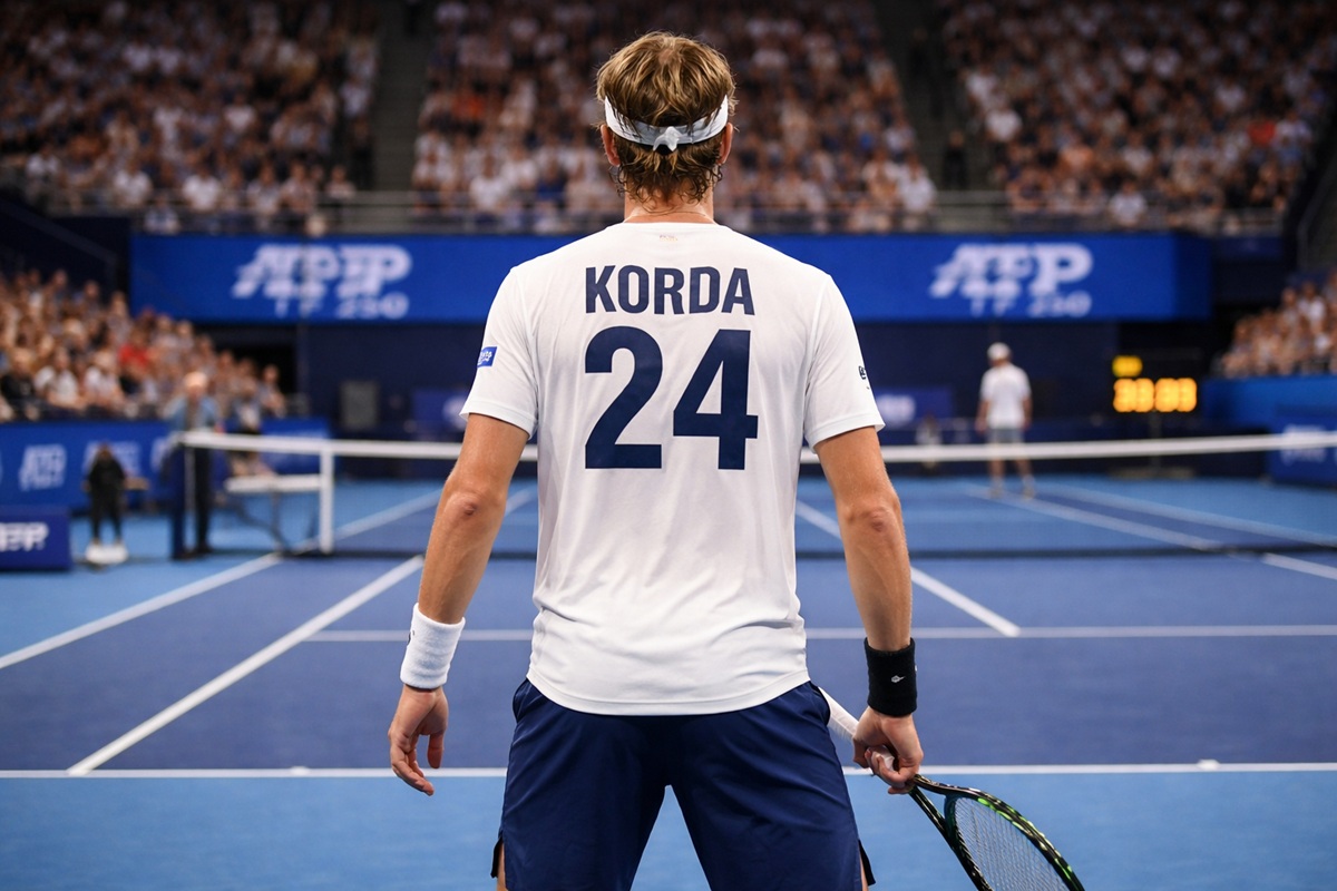 Le tennisman Sebastian Korda