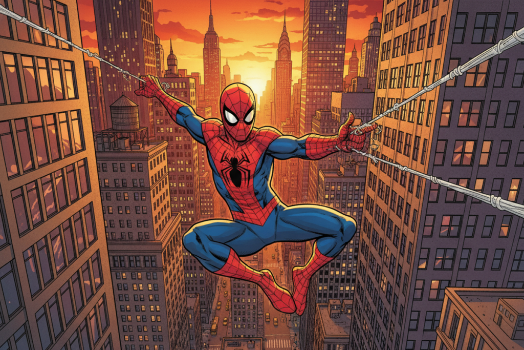 Un super-héros similaire à Spider-Man