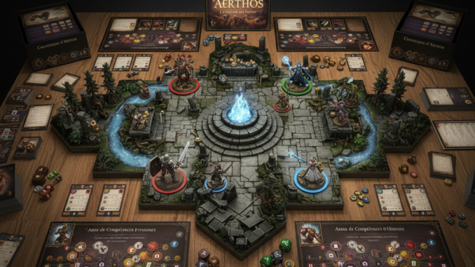 Un jeu de plateau RPG similiaire à Terrinoth : Heroes of Descent
