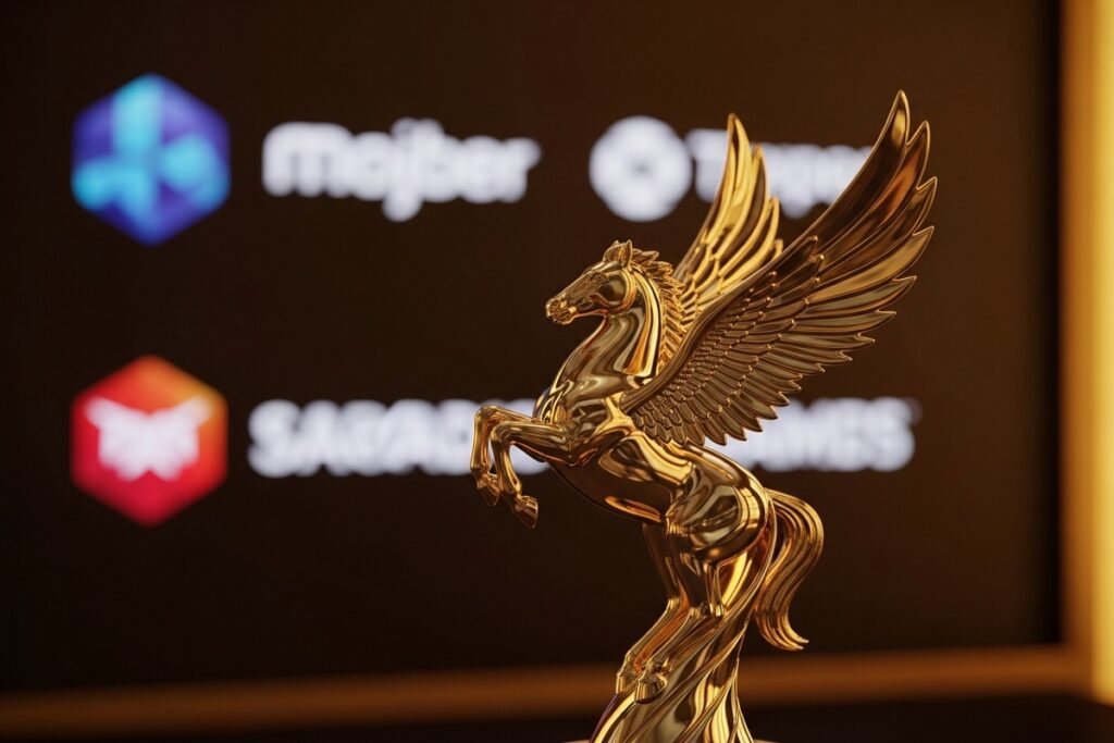 trophée inspiré de celui pour les nommés des Pégases 2026