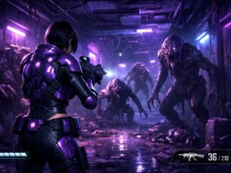 un personnage en armure comme dans Code Violet