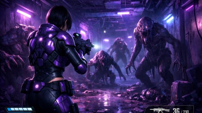 un personnage en armure comme dans Code Violet