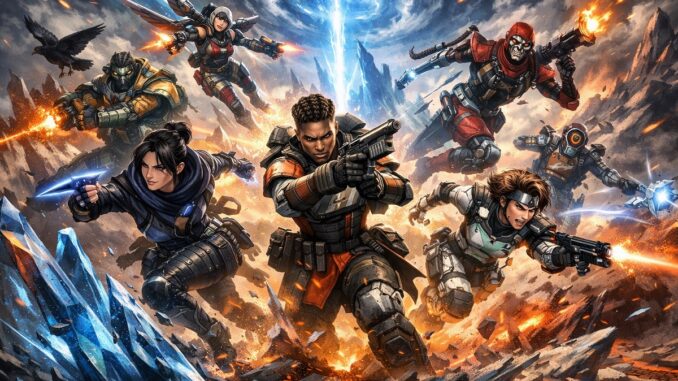 une battle royale comme dans Apex Legends