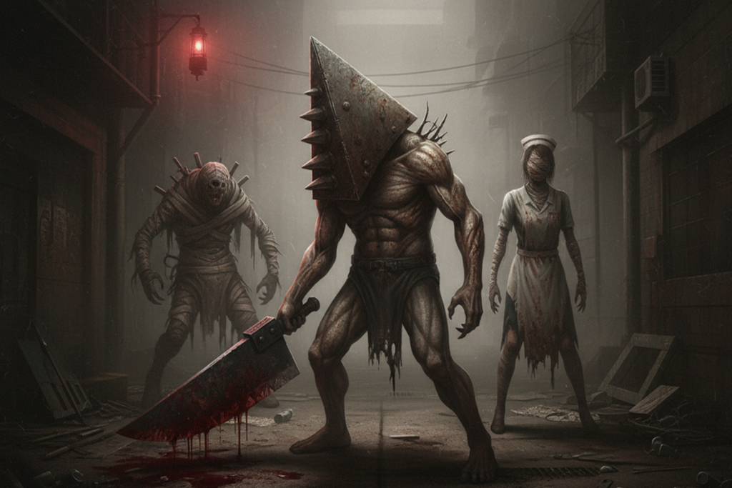 Les monstres similaires à ceux de Silent Hill