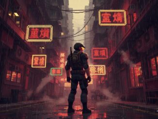 Rookie en tenue de commando comme dans The 9th Dragon