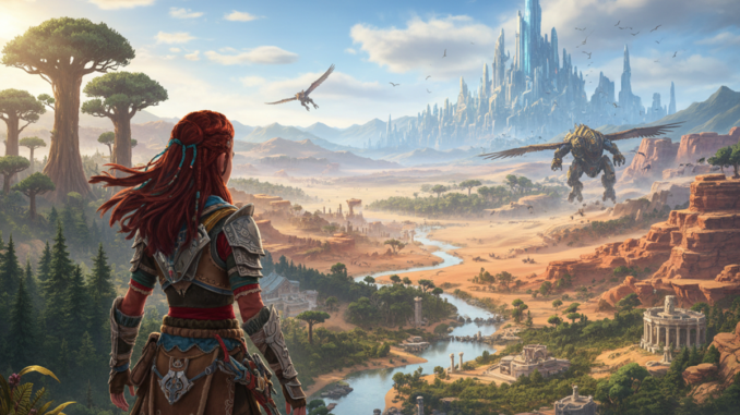Aloy dans le jeu Horizon Forbidden West