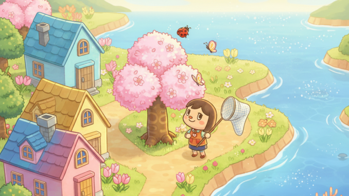 Gameplay d’un jeu cosy comme Animal Crossing : New Horizons