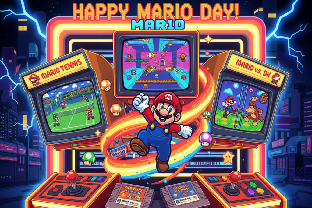 Jeux d’arcade rétrogaming Mario