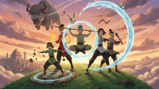 Personnages du jeu Avatar Legends : The Fighting Game