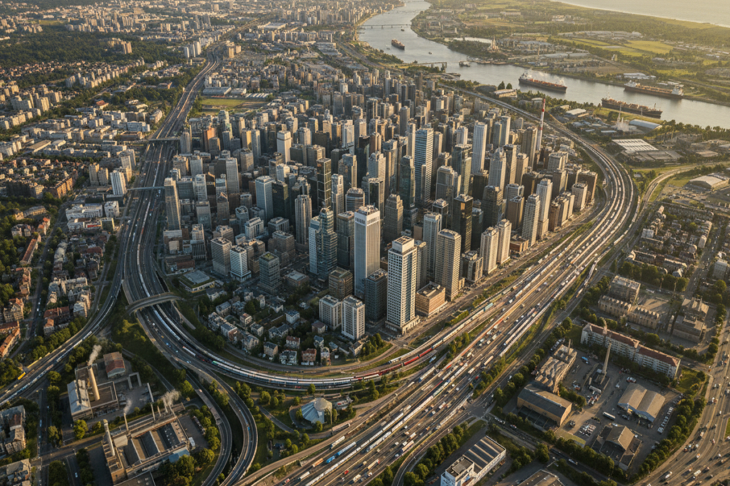 Gameplay d’un jeu similaire à Transport Fever 3