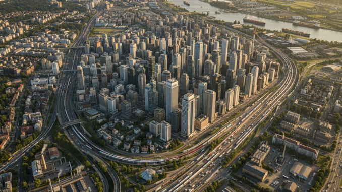 Gameplay d’un jeu similaire à Transport Fever 3