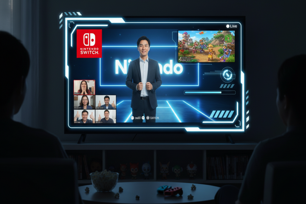 Conférence similaire à Nintendo Direct
