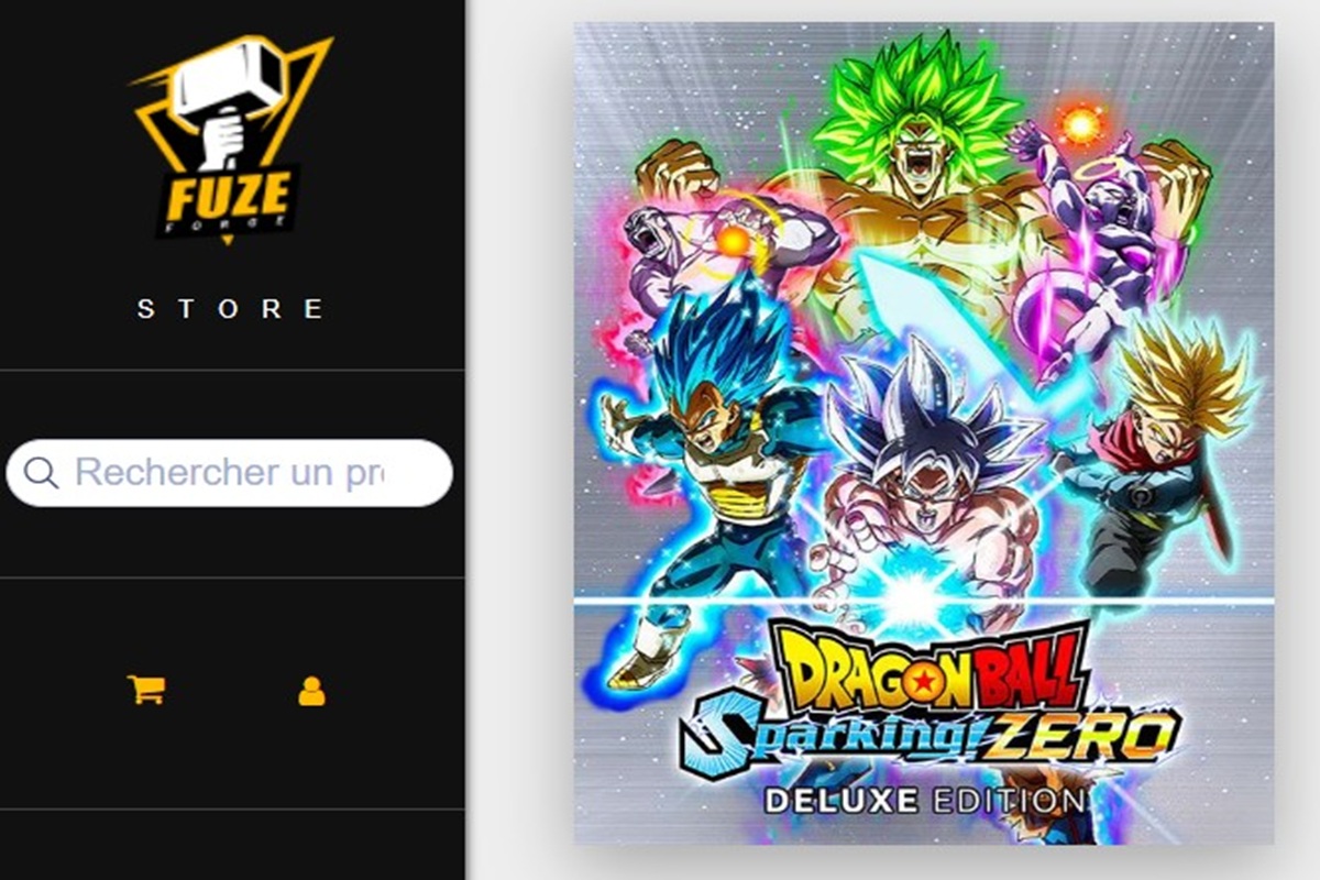Affiche de Dragon Ball Sparking! ZERO Deluxe sur Fuze Forge