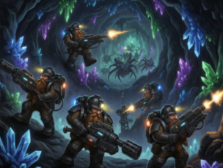 Gameplay d’un jeu similaire à Deep Rock Galactic : Rogue Core