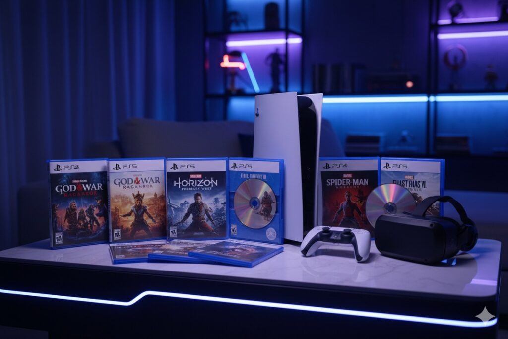 des jeux PlayStation