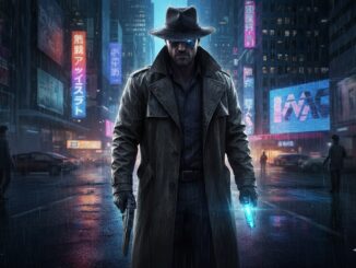 détective en imperméable comme dans Artificial Detective