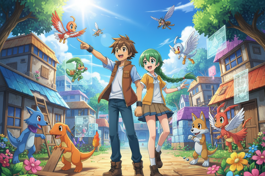 Gameplay d’un jeu de simulation comme Digimon World : Next Order