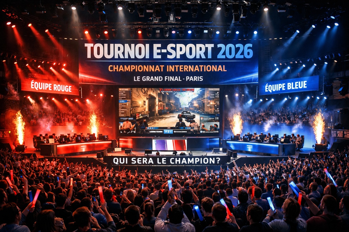 Un tournoi E-sport en 2026