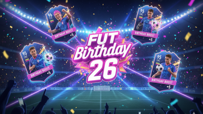 Carte FUT Birthday sur EA Sports FC 26