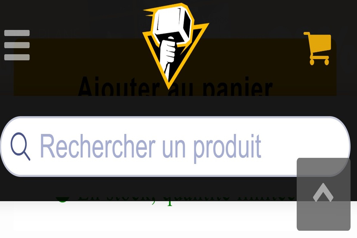 Barre de recherche de Fuze Forge