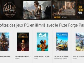 Des jeux vidéo sur Fuze Forge