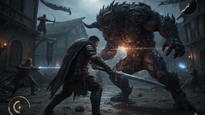 gameplay d’un jeu comme Crimson Desert