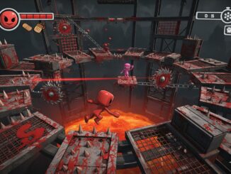 gameplay d’un jeu comme Super Meat Boy 3D