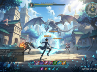 gameplay d’un jeu inspiré de Echoes of Aincrad