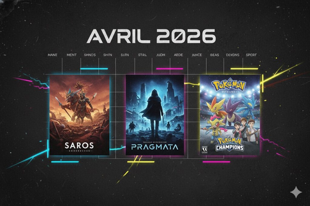 jaquettes des dernières sorties vidéoludiques