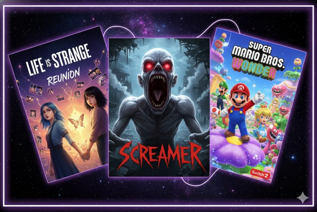 jaquettes des sorties de jeux vidéo de la semaine