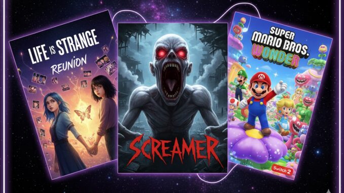 jaquettes des sorties de jeux vidéo de la semaine