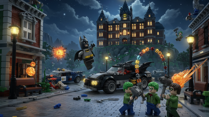 Gameplay d’un jeu similaire à LEGO Batman