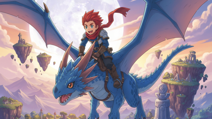 Gameplay d’un jeu similaire à Monster Hunter Stories 3