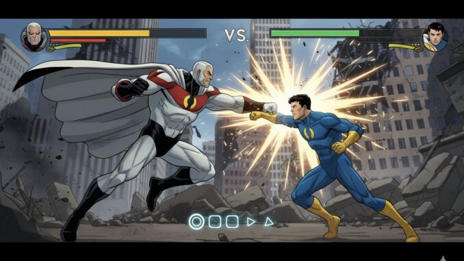 jeu similaire à la bêta ouverte d'Invincible VS