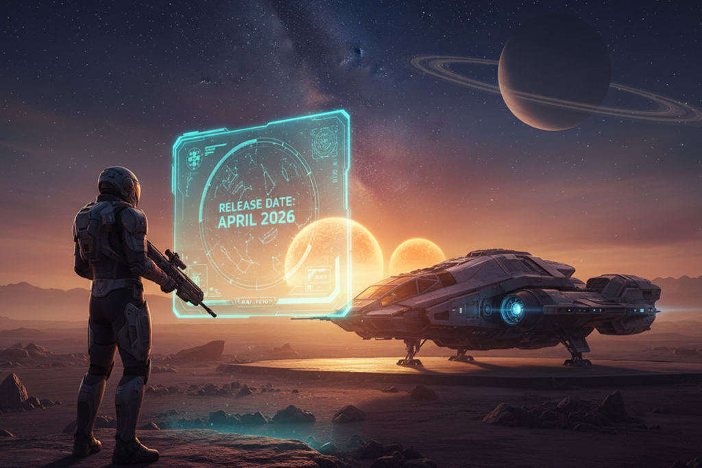 Gameplay d’un jeu spatial similaire à Starfield