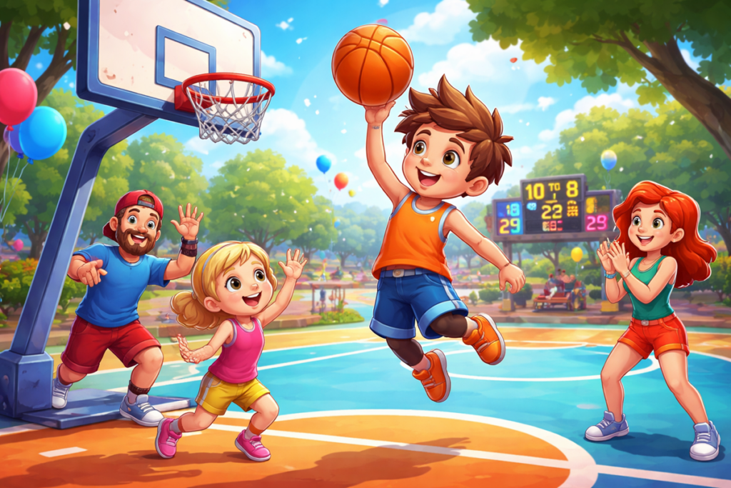 Illustration du jeu Sports Camp de Decathlon