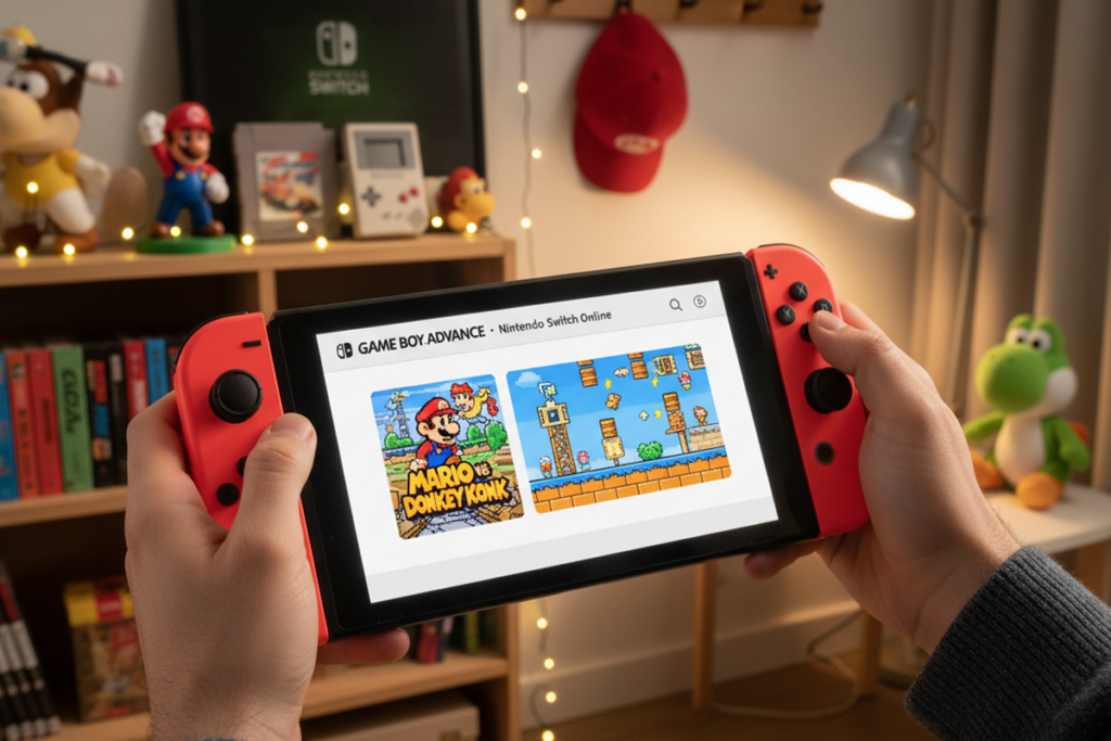 Un jeu Mario sur Nintendo Switch
