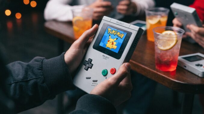 Jeu Pokémon sur Game Boy